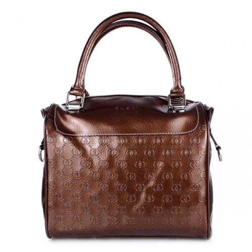 西村名物永恒时尚女士单肩背包(hjz171qq咖啡色)