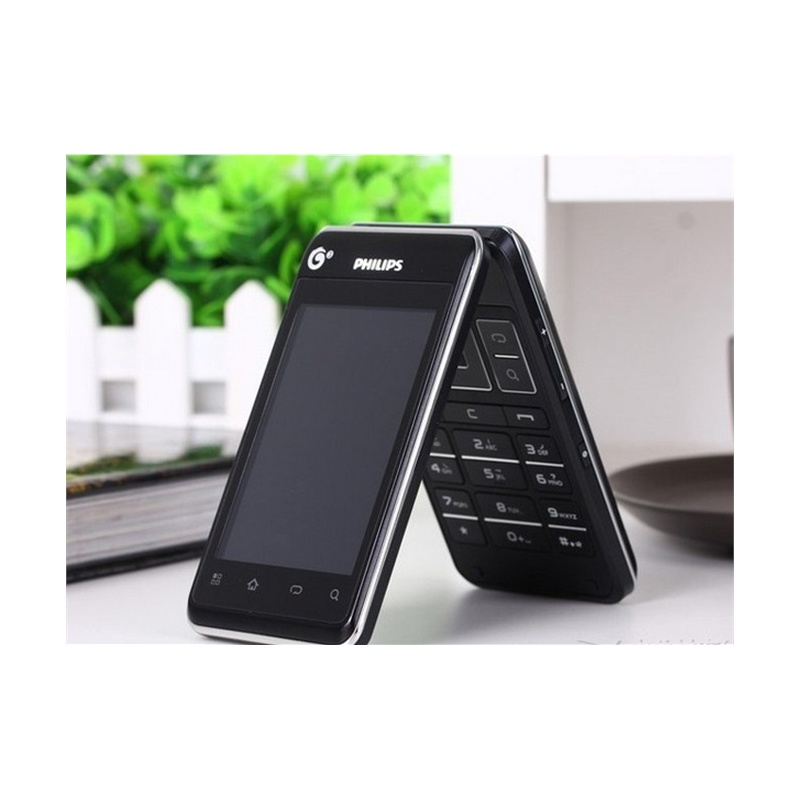 飞利浦t939 商务手机 超长待机 翻盖智能 双屏 送大礼包