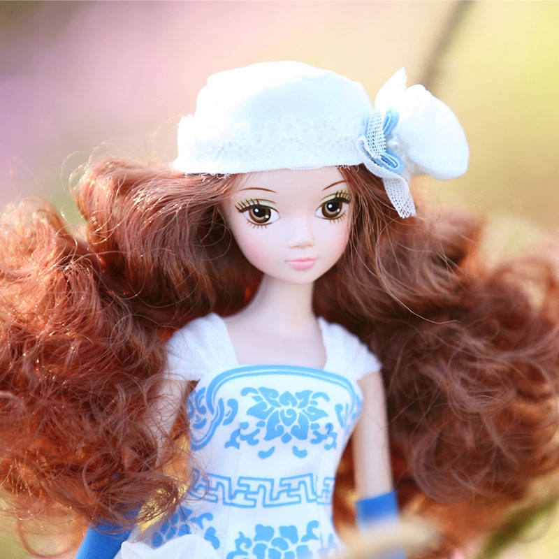 【可儿人偶娃娃】可儿名媛系列 中国洋娃娃关节体可儿娃娃 情人节生日