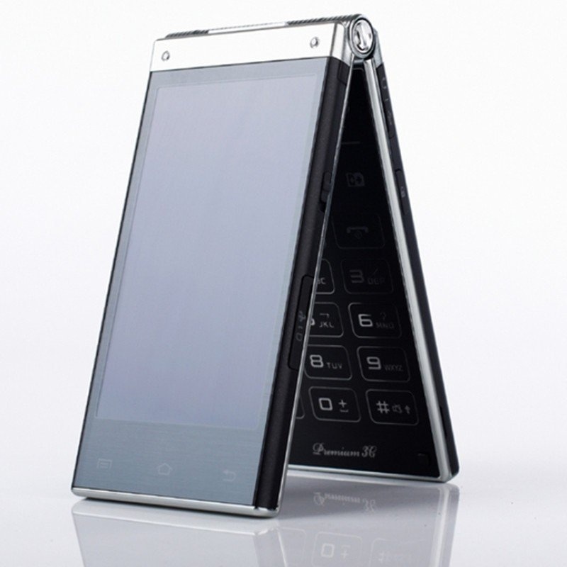 uniscope/优思u w2014双模双待电信3g智能双屏翻盖手机 男款高端商务