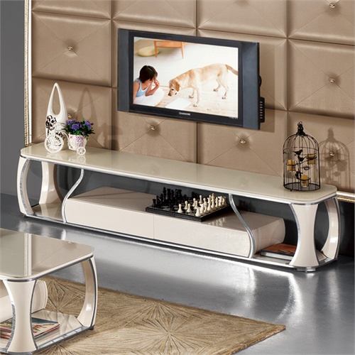 居客 电视柜 现代简约 时尚钢琴烤漆视听柜 高档客厅家具mv359