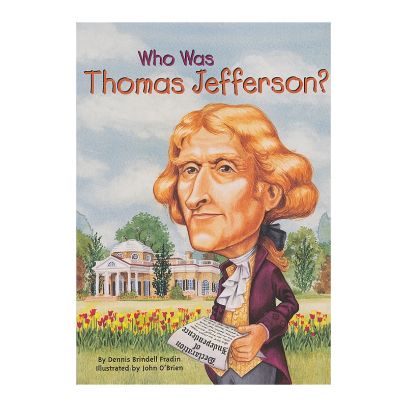 whowasthomasjefferson漫画名人传记托马斯杰斐逊isbn9780448431451