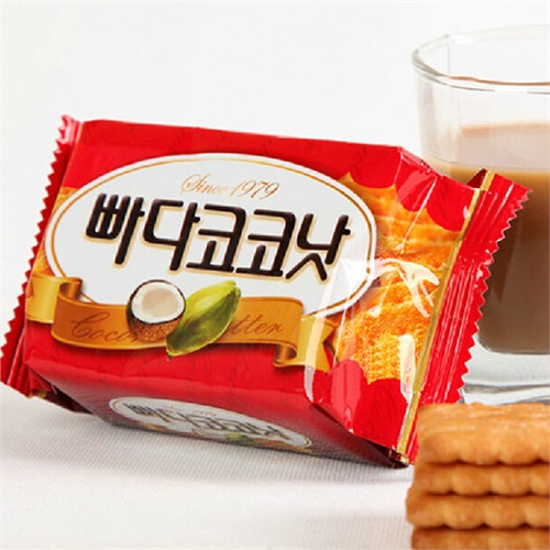 [当当自营] 韩国进口 乐天 lotte 椰奶饼干 100g-食品-手机当当网