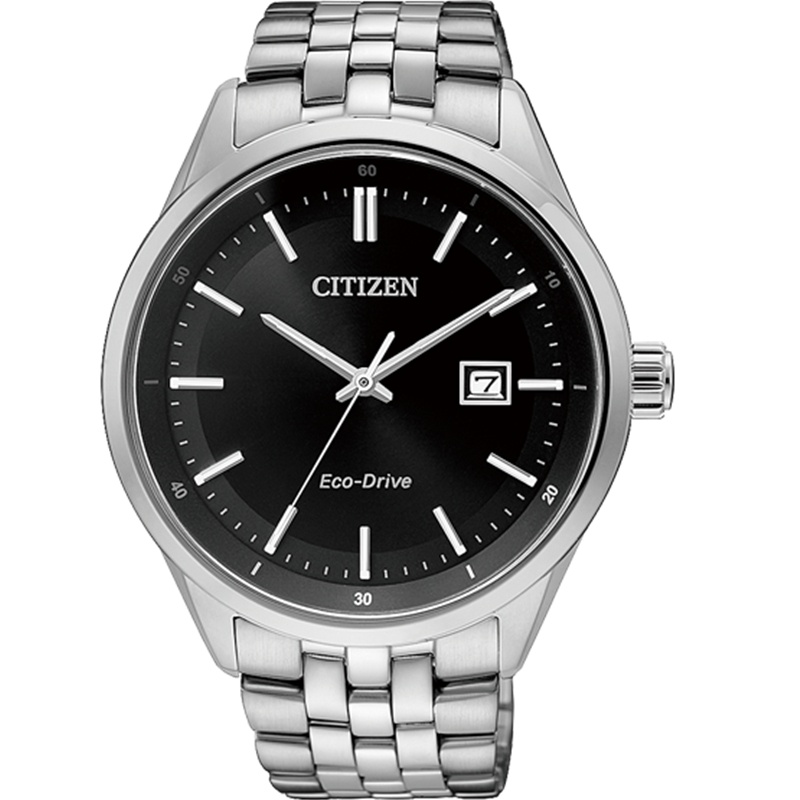 西铁城 citizen 全国联保 男表正品 时尚光动能 男士手表 bm7250-56e