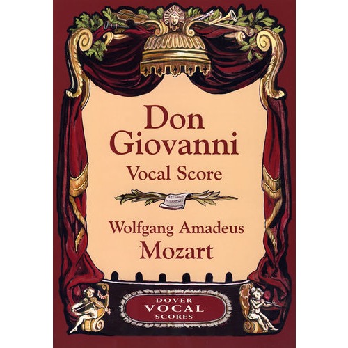 莫扎特歌剧《唐璜》缩编谱/don giovanni vocal score