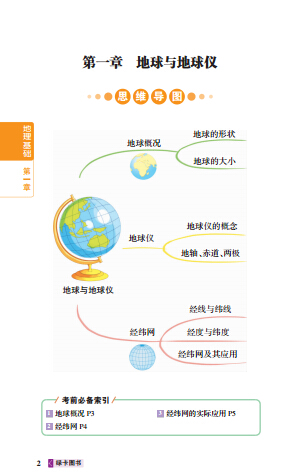 自然地理,我們最頭疼的應該是地球這一部分.當然再具體的就