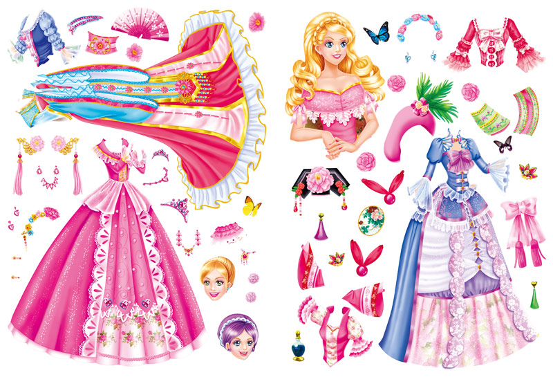 俏丽公主泡泡贴--古典公主_贴纸游戏书_益智/游戏_少儿_100%正版图书