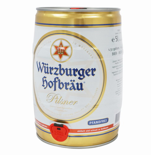 维尔茨堡德国进口皇家啤酒5l