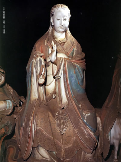 晋城[玉皇庙]元--中国彩塑精华珍赏丛书